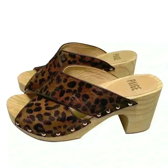 Women’s Paige Jules Genuine Calfhair Mule Size 7 - Picture 4 of 12